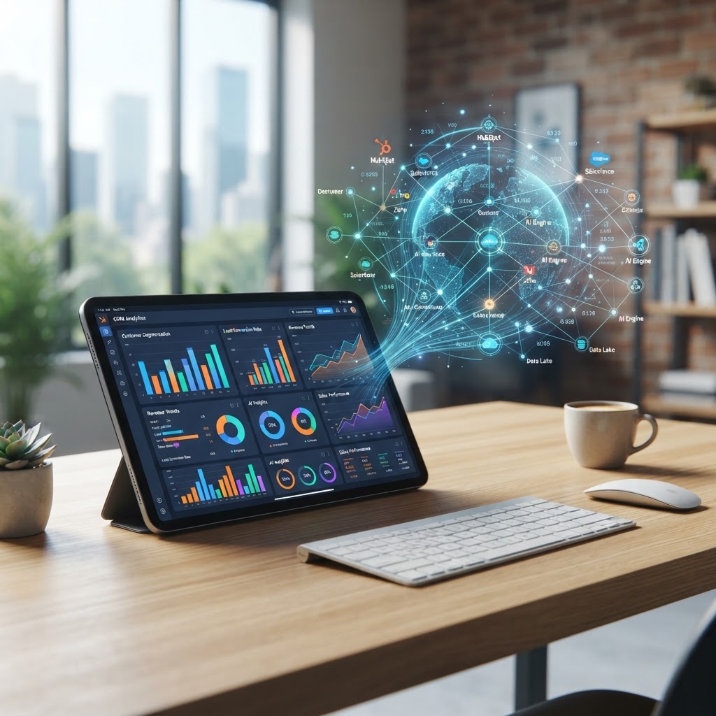 Best AI CRM Software 2026: HubSpot vs Salesforce vs Zoho