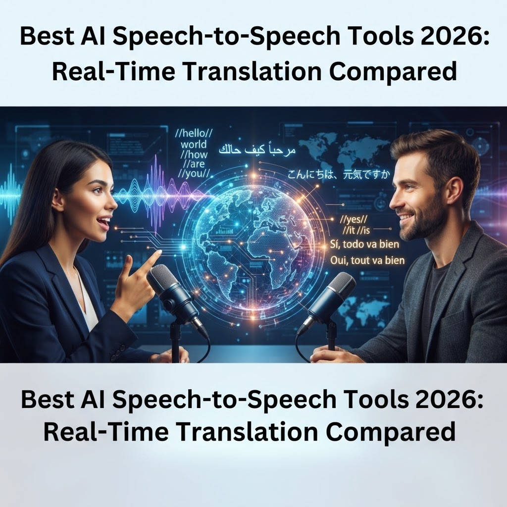 Best AI Speech-to-Speech Tools 2026: Real-Time Translation Compared