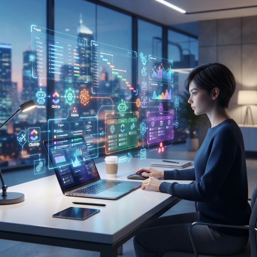 Best AI Project Management Tools 2026: Monday vs ClickUp vs Asana