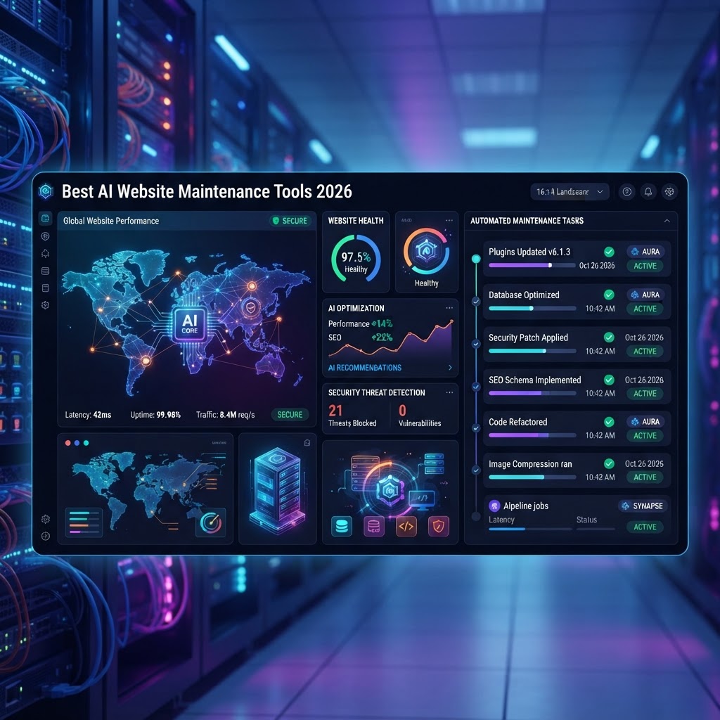 Best AI Website Maintenance Tools 2026: Automate Your Updates